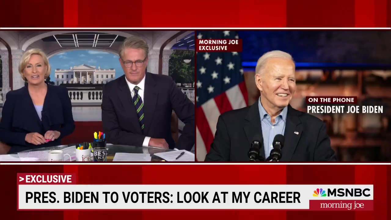 Biden: "I'm not bad at what I do."