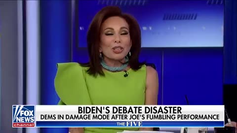 'The Five' reacts to Biden's disaster facing off with Trump Fox LIVE NEWS