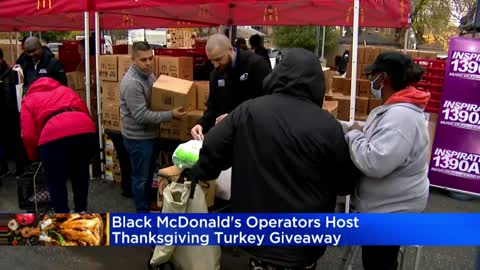 Black McDonalds Operators Association hosting turkey giveaway through Saturday