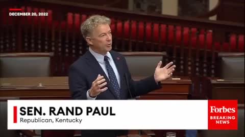 Rand Paul Reveals the CRAZIEST Things Biden Wasted Your Money On