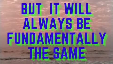 Life Is Like The Ocean