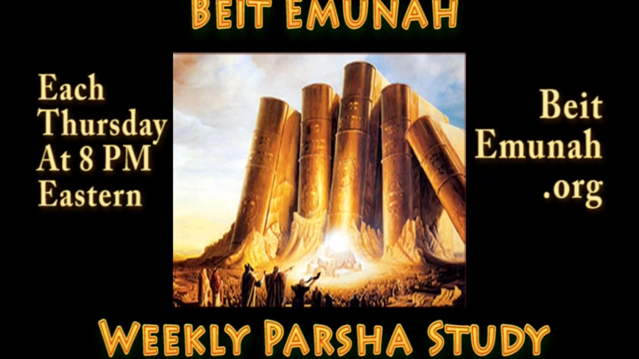 Weekly Parsha Reading and Chat with Rabbi Shlomo Nachman, BeitEmunah.org.