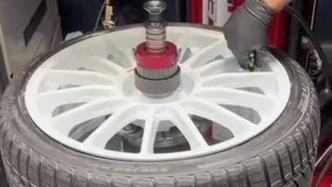 How tires are fitted