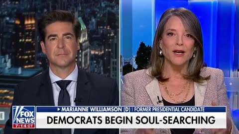 Marianne Williamson vents over the Democrat Elites on Jesse Watters Primetime