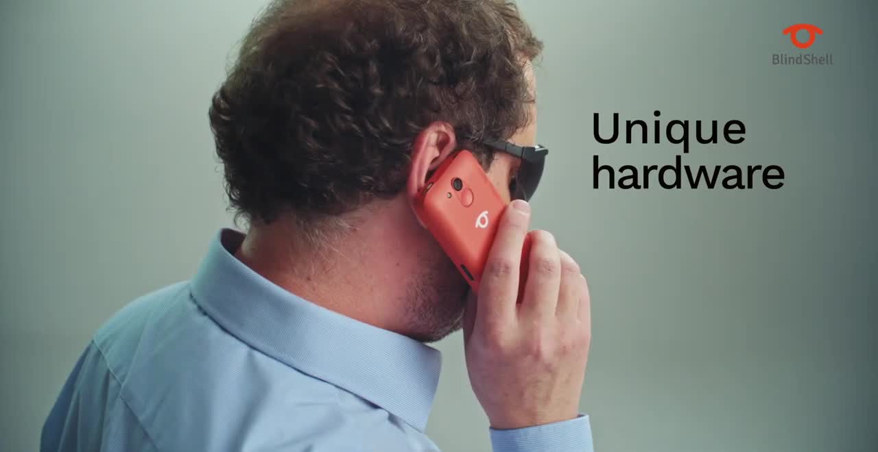 BlinShell Classic 2, the best mobile phone for the blind