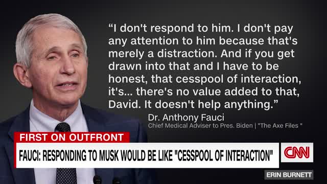 Fauci responds to Elon Musk's appropriate suggestion that he be prosecuted