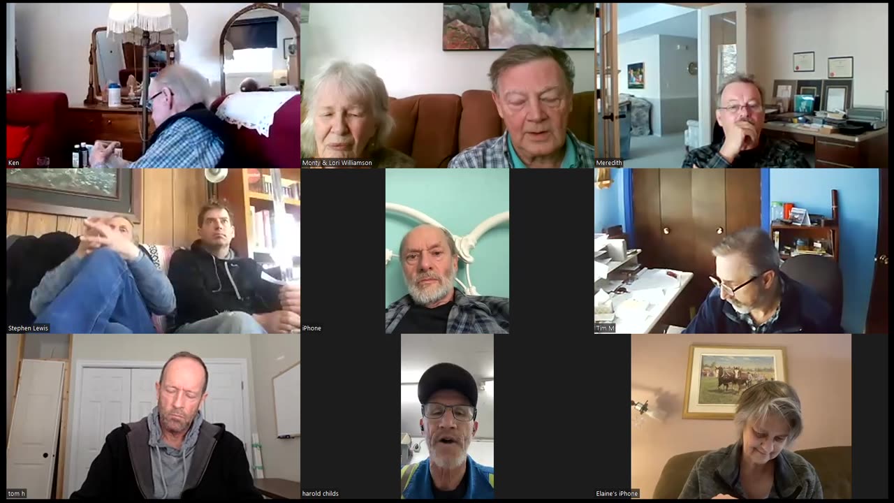 Zoom Prayer and Share Meeting Mar15/2023