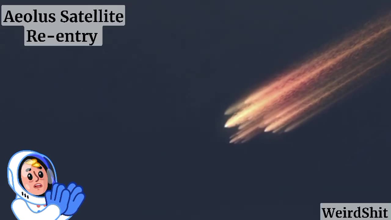 AEOLUS SATELLITE REENTRY