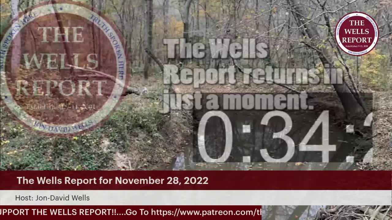 The Wells Report for Monday, November 28, 2022