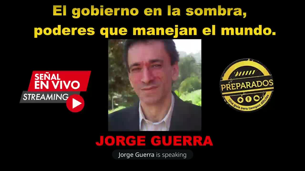 Conversatorio Jorge Guerra España Quien gobierna en la sombra