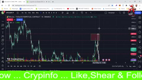 Crypinfo Line Stream BTC Analysis & Indixator