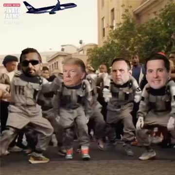 President Trump and TS team 😁Hold on...