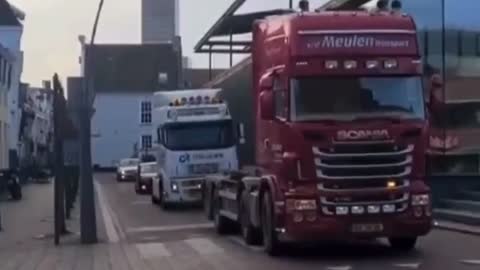More Netherlands convoy rolling out