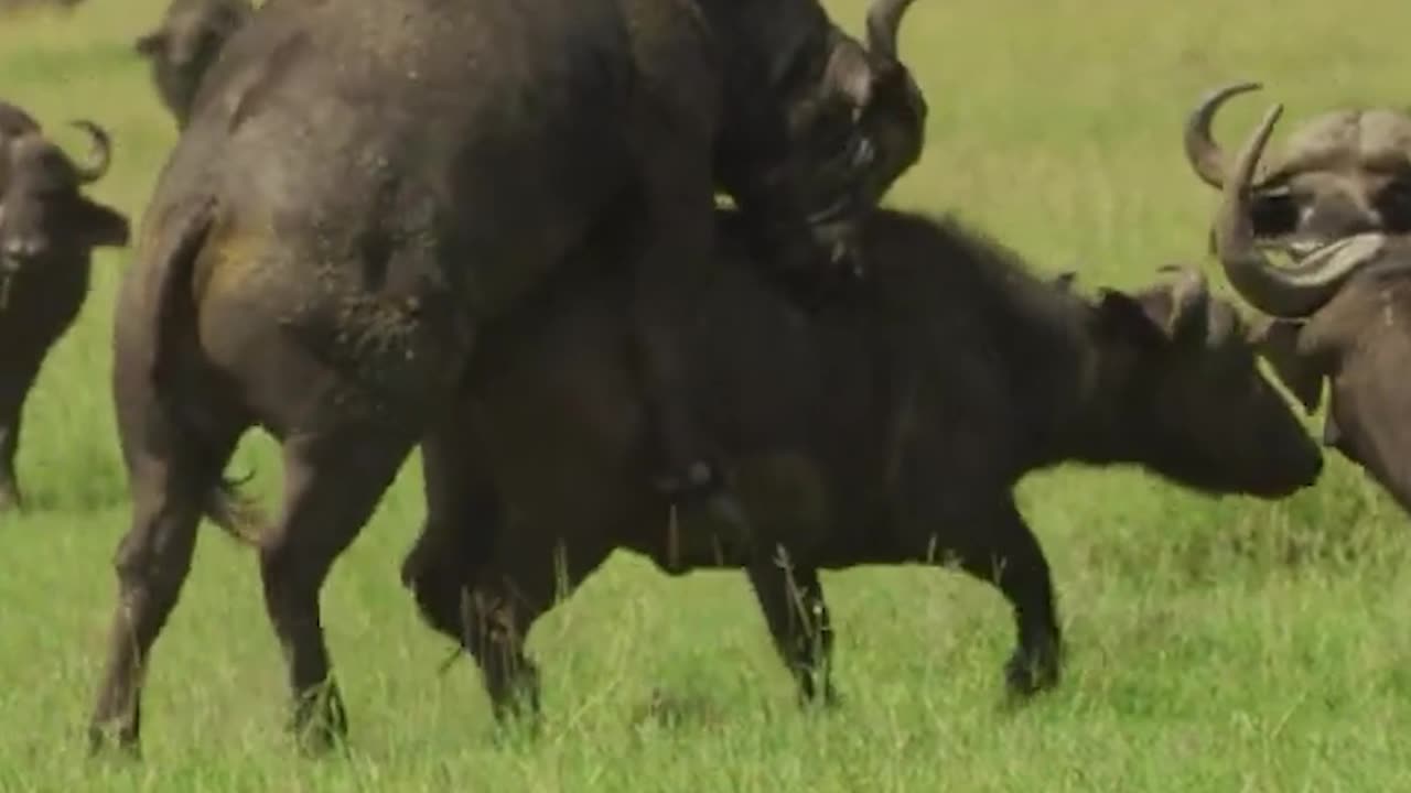 Buffalo mating success