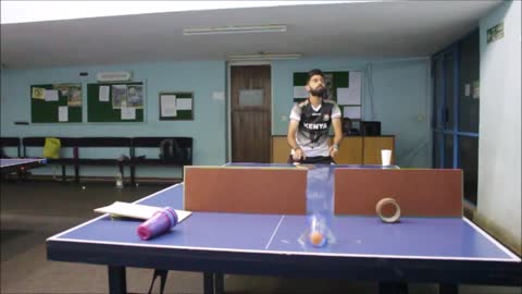 Real Ping Pong Challenge, This Guy Nailed It