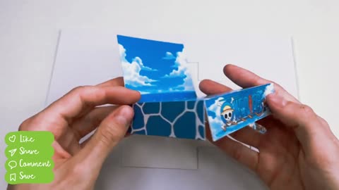 Tutorial: Famous One Piece Diorama Cube of Thousand Sunny