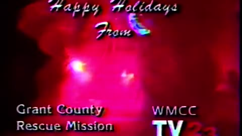 December 7, 1987 - Grant County Rescue Mission Christmas Tree & Wreath Display