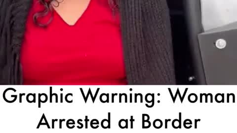 ILLEGAL IMMIGRANT ARRESTED AT BORDER 4 HUMAN TRAFFICKING & DEVIL APPEARS