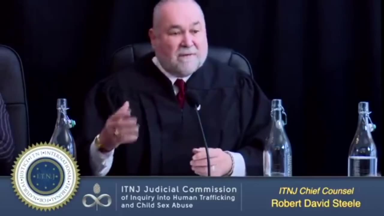 Chief Council Robert David Steele at the ITNJ Speaks on Child Trafficking