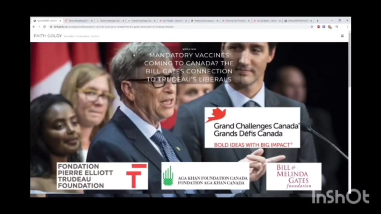 The Vaccine Cartel of Canada! The Bill Gates connection to the Trudeau Liberals & Morris Rosenberg.