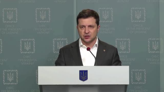 Ukraine's Zelenskiy promises weapons to citizens