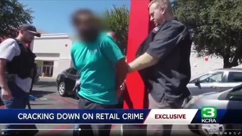 A NEW ERA IN CALIFORNIA - actually arresting shoplifters