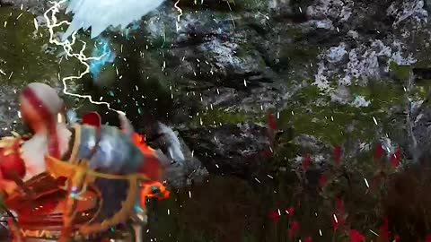 Kratos is so STRONG God of War