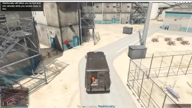 The Prison Break- Rashkovsky doesn't move glitch fix