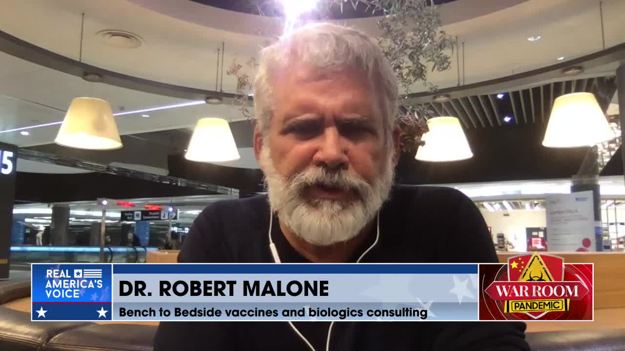 Dr. Malone: "Physicians Are Blocked From Publishing Vital Information About Their Covid Findings."