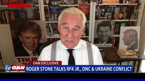 Roger Stone Talks Trump And RFK Jr 's Popularity Despite Censorship