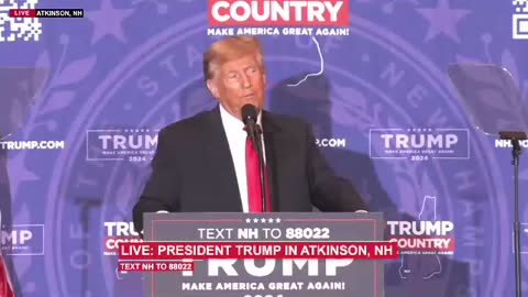 President Trump in Atkinson, NH (Full Speech, Jan 16)