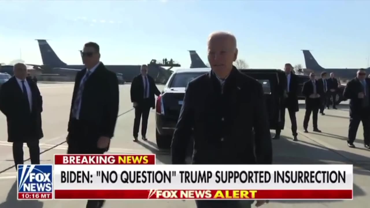 Biden Refuses to Comment on Colorado Banning Trump From Ballot