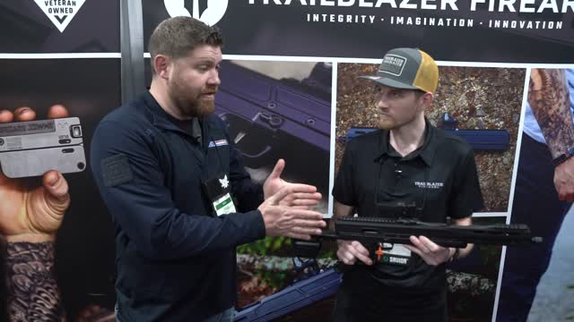 Transforming Pivot Rifle by Trailblazer Firearms — SHOT Show 2022