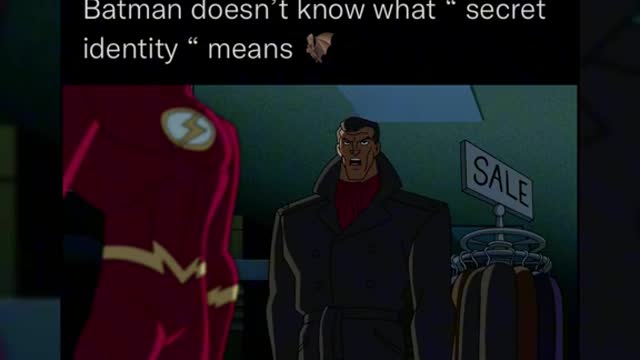 Batman reveals identities of all the justice league members