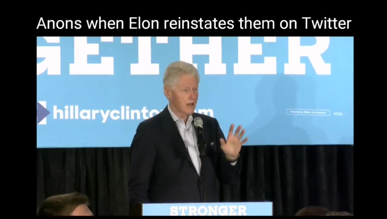 CONFRONTING Bill Clinton: "You're a Rapist!"