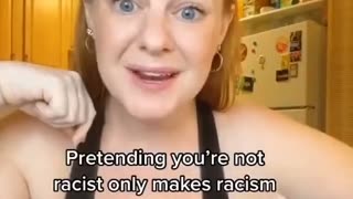 If You're White, You're Racist Song Lady