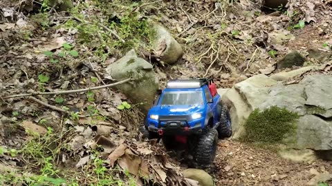 Creek Crawl with Connie and her Traxxas TRX4