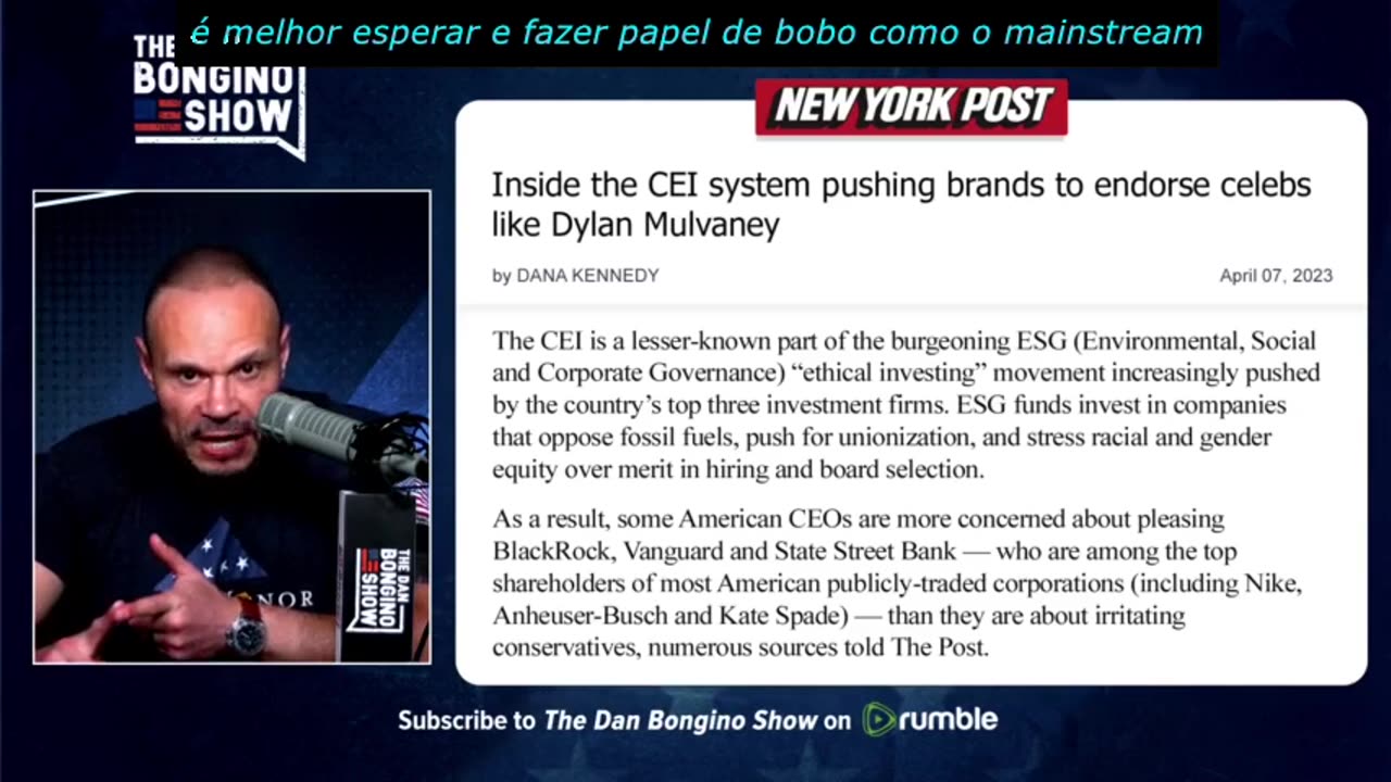 Soros, Blackrock e Bud Light