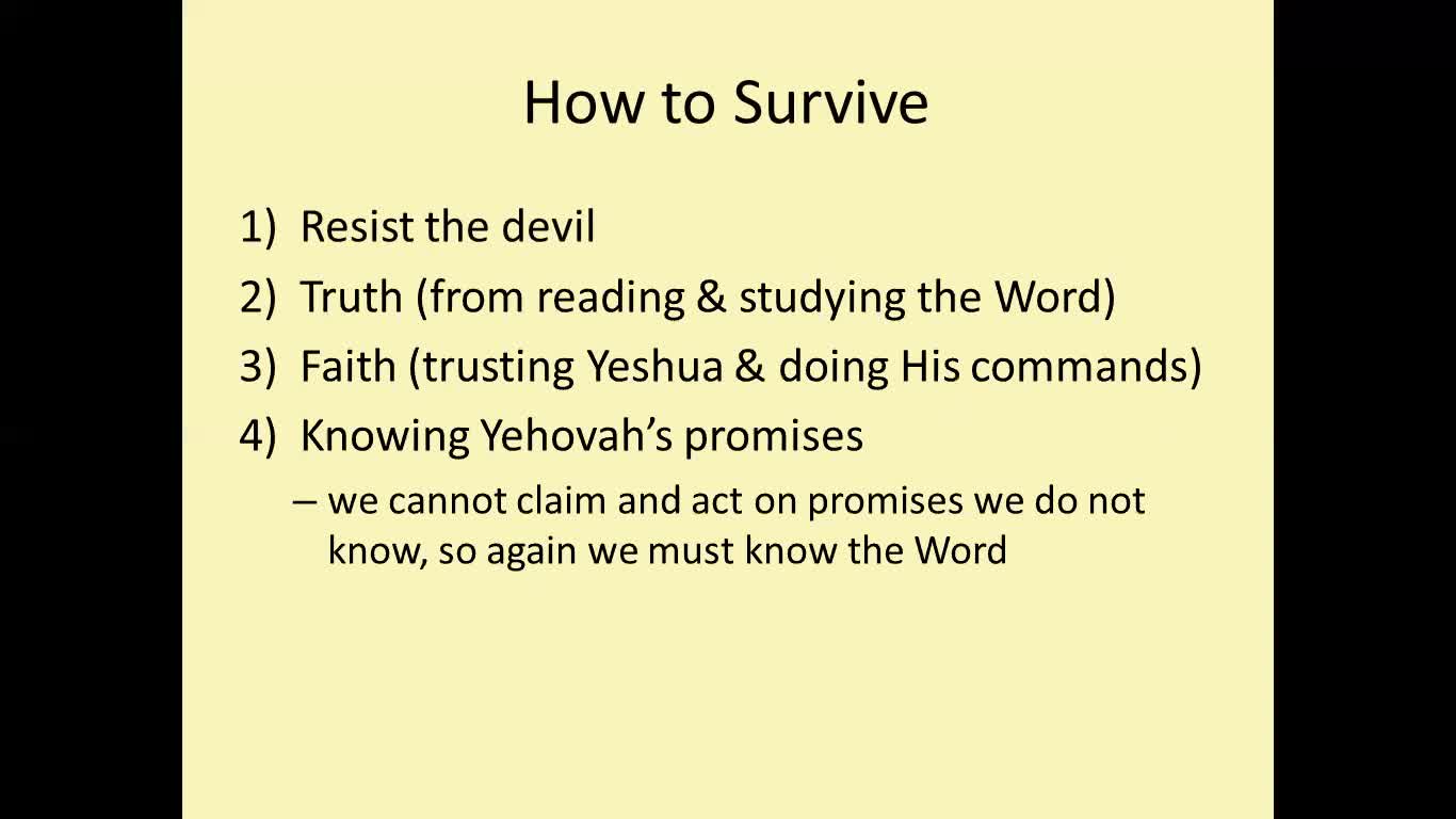 How to Survive