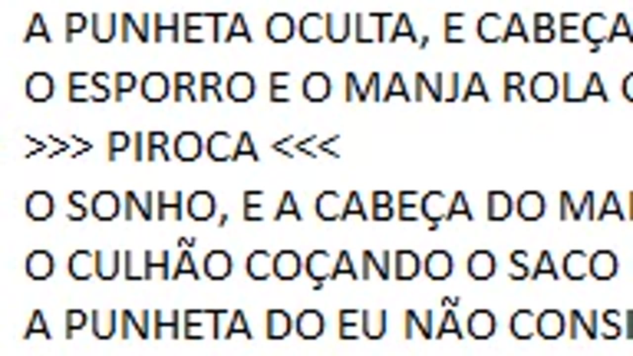 I PAID OF FEELING ON 5, A ESQUETE DO MANJA ROLOIDE