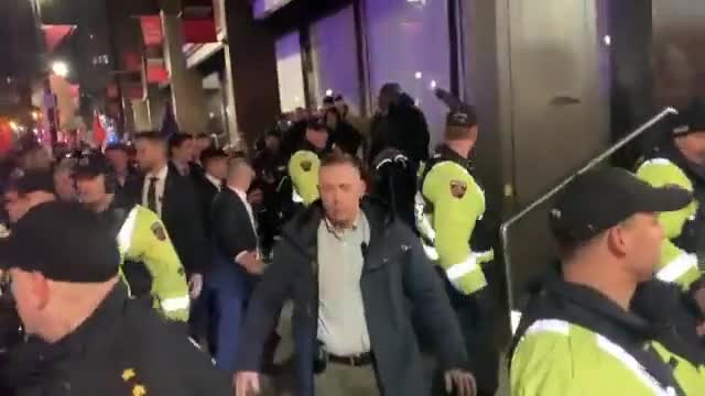 Trudeau needs an army of police between himself and the protestors.