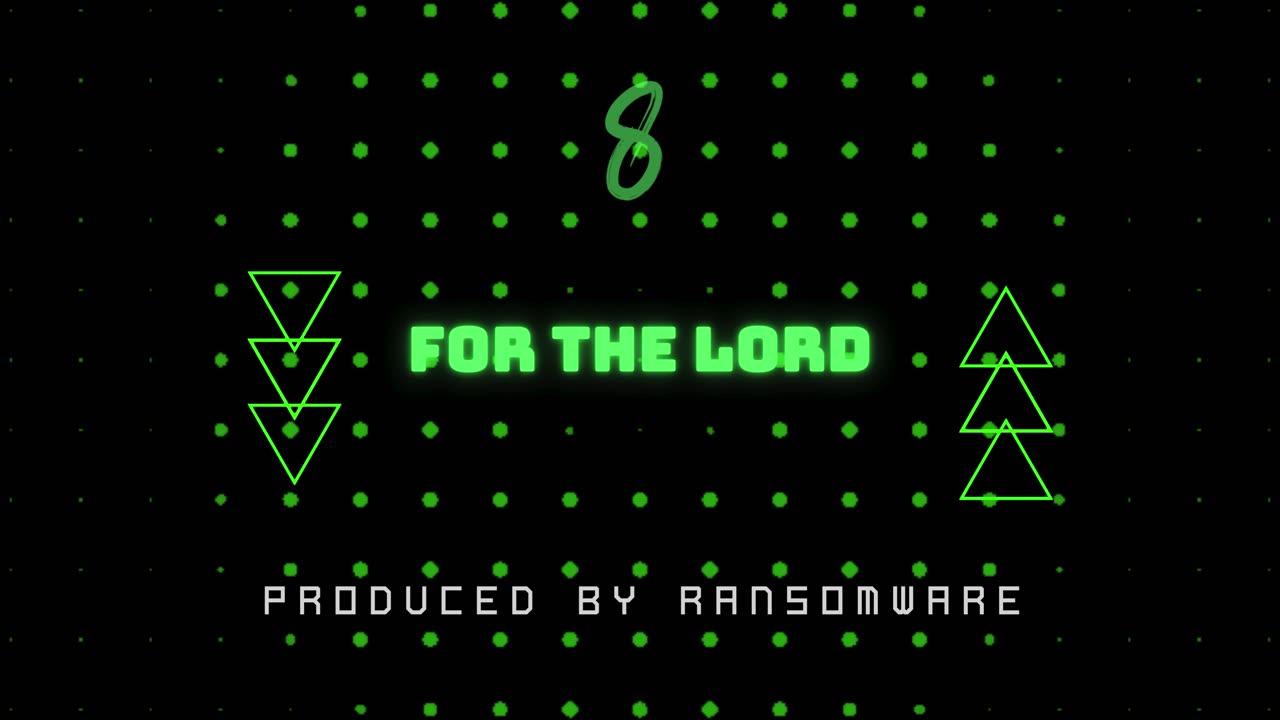 For The Lord Music Visualizer - Dubstep - EDM - Electronic Music -produced by ransomeware