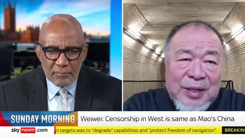 Chinese dissident artist Ai Weiwei says