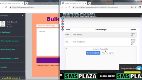 Buk SMS Sender | Send SMS With Custom Sender ID to all countries