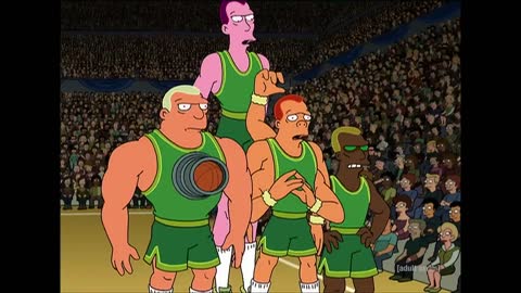 Time Travel Basketball | Futurama | adult swim