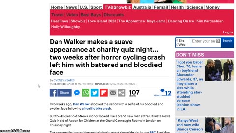 TV guy makes a fast recovery