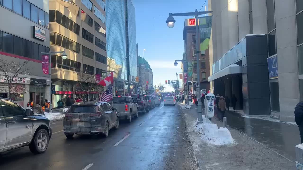 FreedomConvoy - Slater to Wellington on Bank