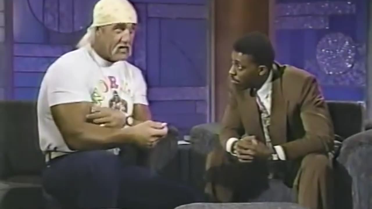 Hulk Hogan on Arsenio Hall Show 1991