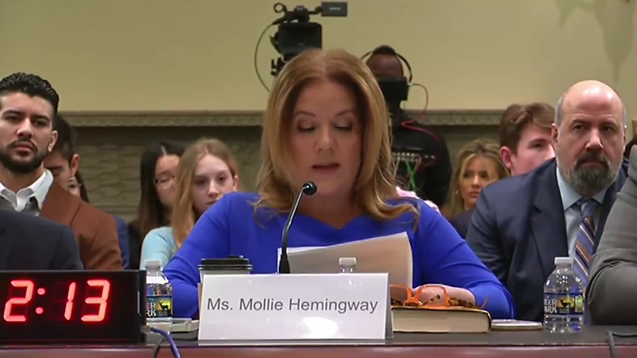 Mollie Hemingway Tells Congress What's Wrong With America's Elections In 4 Straight Fire Minutes