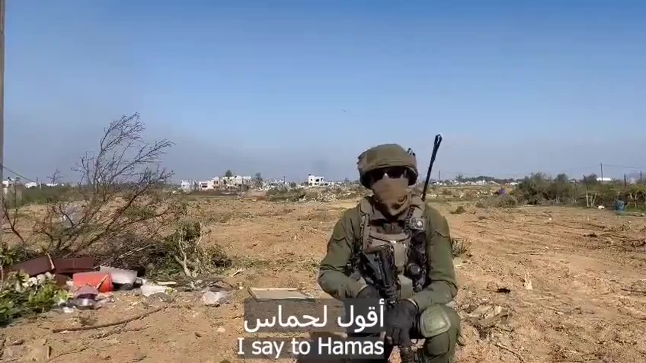 The IDF has a message for Hamas.